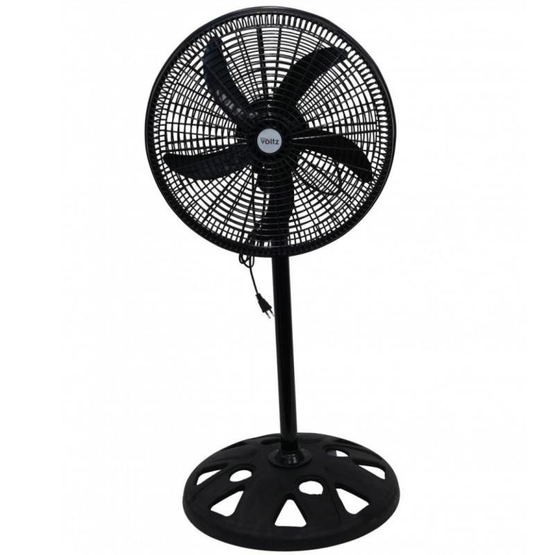 Вентилатор Oliver Voltz OV51760N18, 50W, 18", 3 скорости, Светлинен индикатор, Регулиране, Черен