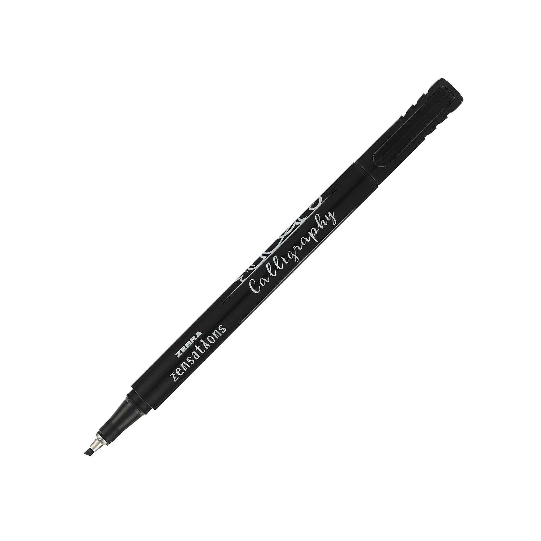 Zebra Маркер за калиграфия Caligraphy, 2.0 mm, черен | JAR Computers Zebra Маркер за калиграфия Caligraphy, 2.0 mm, черен