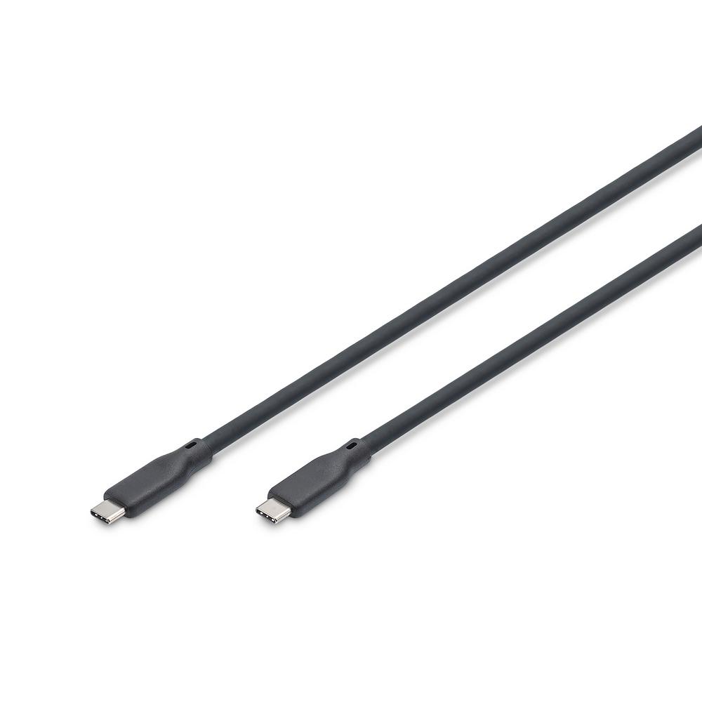 DIGITUS AK-300344-020-S :: Кабел USB 4.0 Gen2, Type C-C, 20Gbps, 240 W, 8K, черен, 2.0 м | JAR Computers DIGITUS AK-300344-020-S :: Кабел USB 4.0 Gen2, Type C-C, 20Gbps, 240 W, 8K, черен, 2.0 м