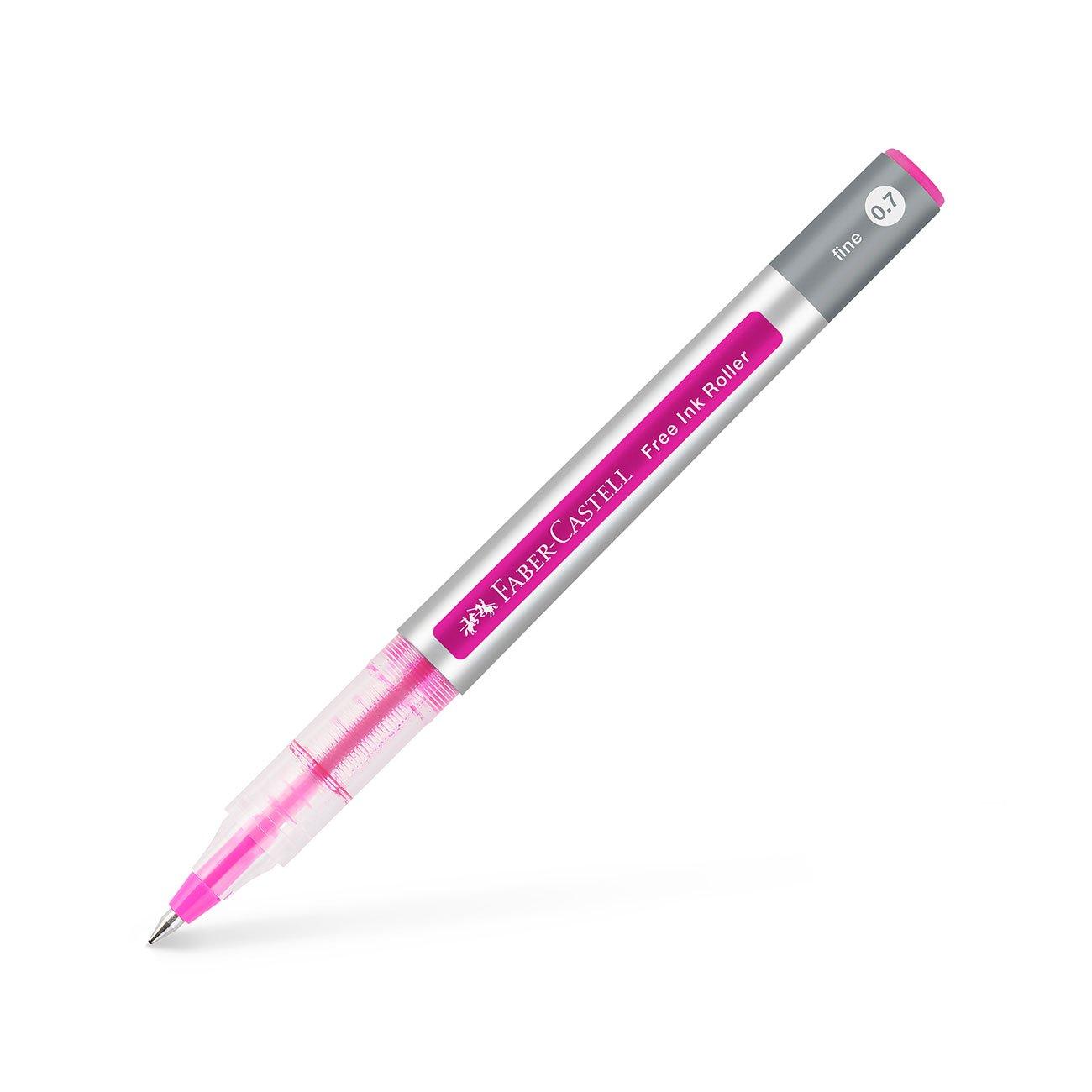 Faber-Castell Ролер Free Ink, 0.7 mm, розов