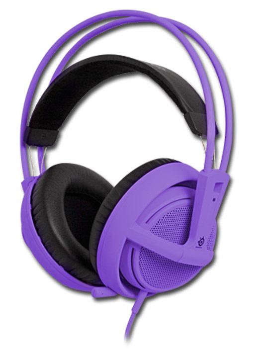 Гейминг слушалки SteelSeries - Siberia V2, лилави | JAR Computers Гейминг слушалки SteelSeries - Siberia V2, лилави