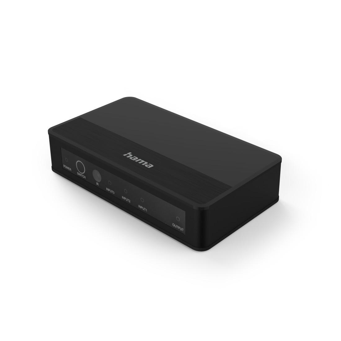 Превключвател / суич HAMA 4K-HDMI™ 3x1, 121770 | JAR Computers Превключвател / суич HAMA 4K-HDMI™ 3x1, 121770