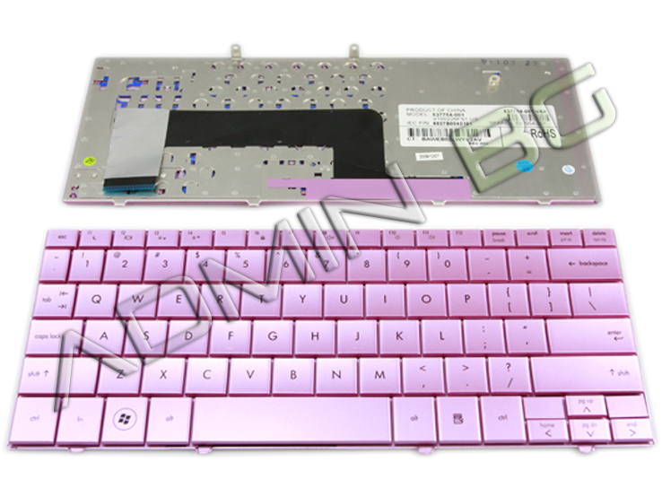 Клавиатура за лаптоп HP Compaq CQ10 Mini 110 Розова / Pink | JAR Computers Клавиатура за лаптоп HP Compaq CQ10 Mini 110 Розова / Pink