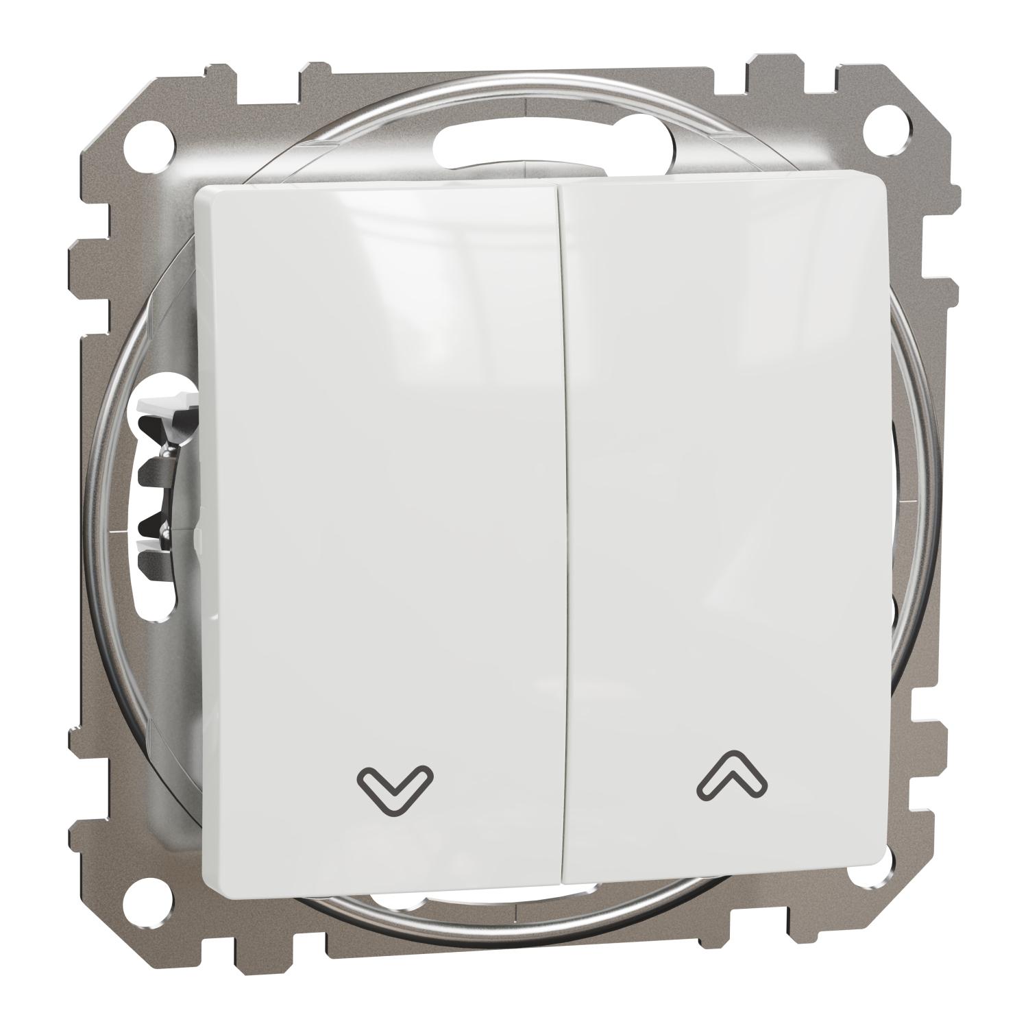 Ключ за щори 10A Бял - SCHNEIDER ELECTRIC Sedna Design SDD111104 | JAR Computers Ключ за щори 10A Бял - SCHNEIDER ELECTRIC Sedna Design SDD111104