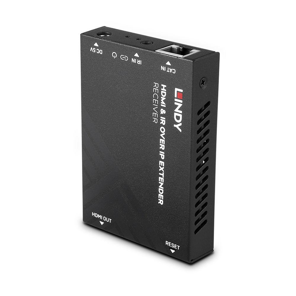 LINDY LNY-38399 :: HDMI & IR over IP екстендър, приемащ модул