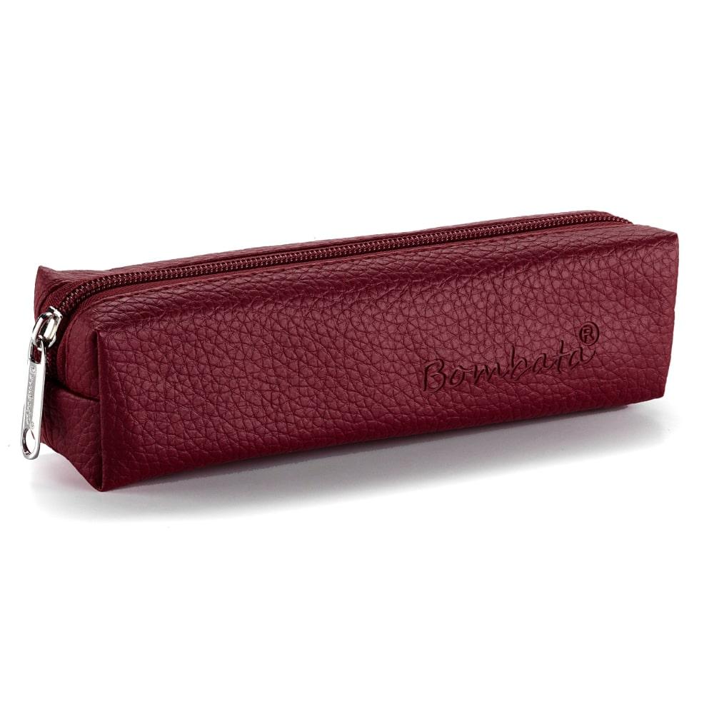 Несесер за моливи, химикали, гримове и др. - Bombata Pen Case Classic (бордо) | JAR Computers Несесер за моливи, химикали, гримове и др. - Bombata Pen Case Classic (бордо)