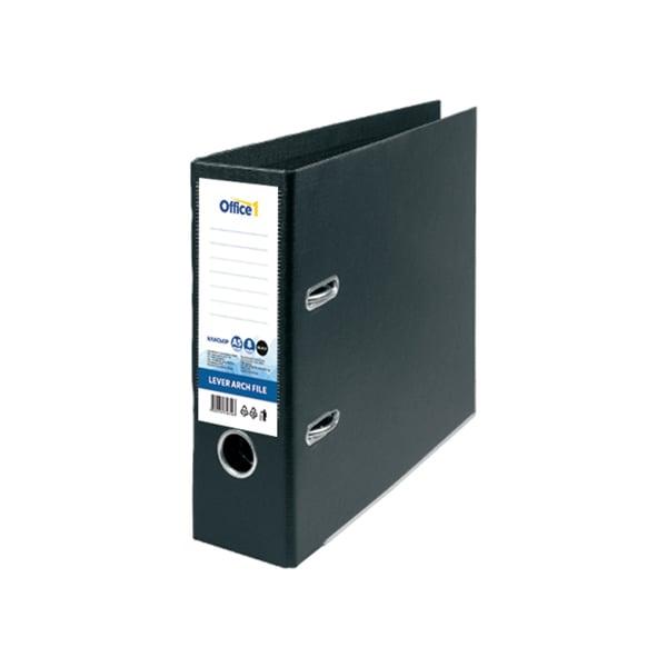 Office 1 Класьор, банков А5, 8 cm, черен | JAR Computers Office 1 Класьор, банков А5, 8 cm, черен