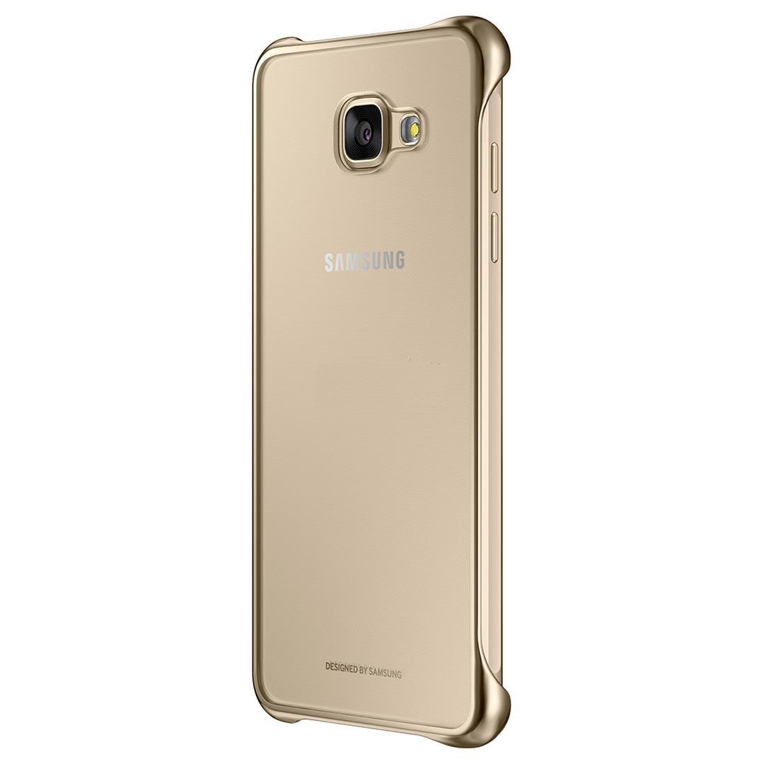 Оригинален кейс за Samsung Galaxy A5 (2016) - Samsung Protective Clear Cover EF-QA510CFEGWW (прозрачен-златист) | JAR Computers Оригинален кейс за Samsung Galaxy A5 (2016) - Samsung Protective Clear Cover EF-QA510CFEGWW (прозрачен-златист)