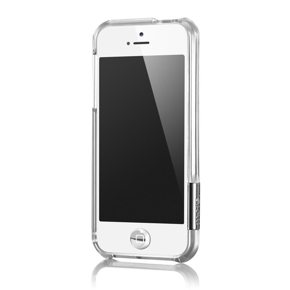 Поликарбонатов бъмпер за iPhone 5, iPhone 5S, iPhone SE - More-Thing Color Gem Lucent Jelly Ring (прозрачен) | JAR Computers Поликарбонатов бъмпер за iPhone 5, iPhone 5S, iPhone SE - More-Thing Color Gem Lucent Jelly Ring (прозрачен)