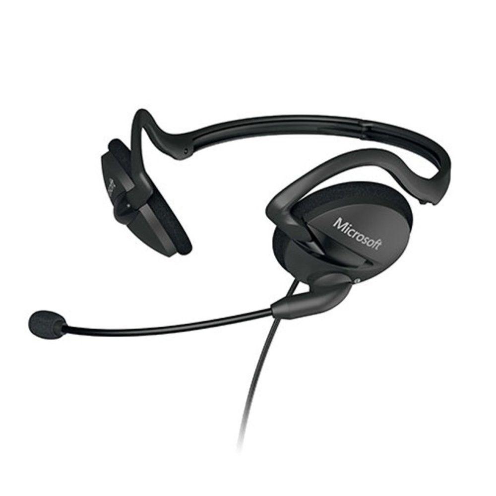 Слушалки с микрофон и 3.5мм аудио жак - Microsoft LifeChat LX-2000 (черен) | JAR Computers Слушалки с микрофон и 3.5мм аудио жак - Microsoft LifeChat LX-2000 (черен)
