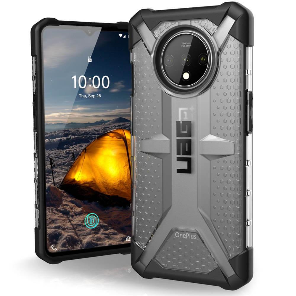 Удароустойчив хибриден кейс за OnePlus 7T - Urban Armor Gear Plasma (прозрачен) | JAR Computers Удароустойчив хибриден кейс за OnePlus 7T - Urban Armor Gear Plasma (прозрачен)