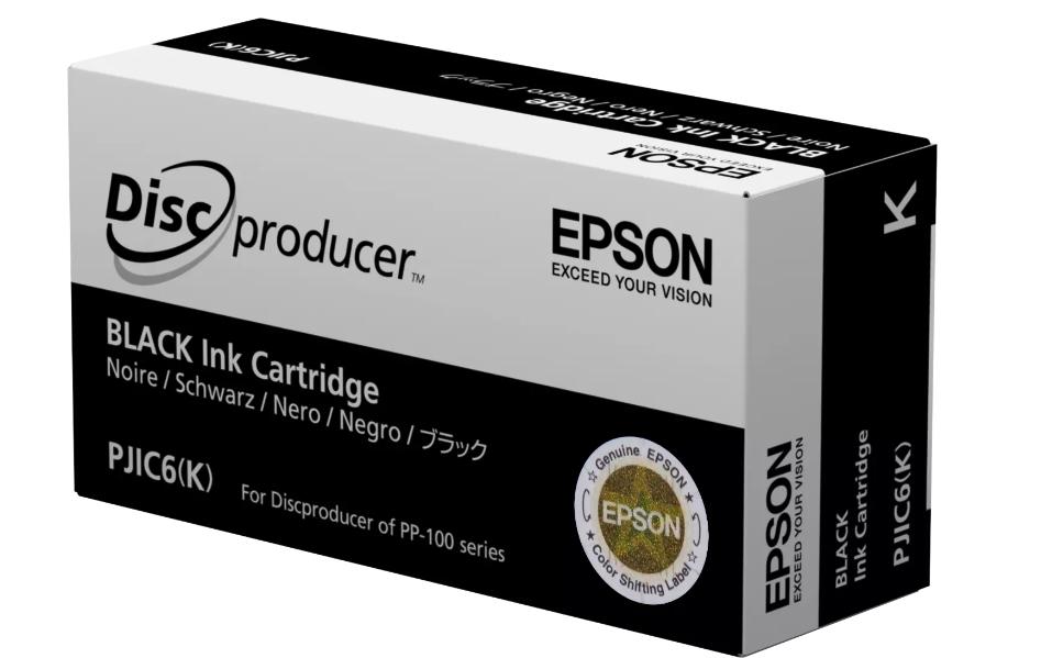 Epson Discproducer Ink PJIC7(K), Black