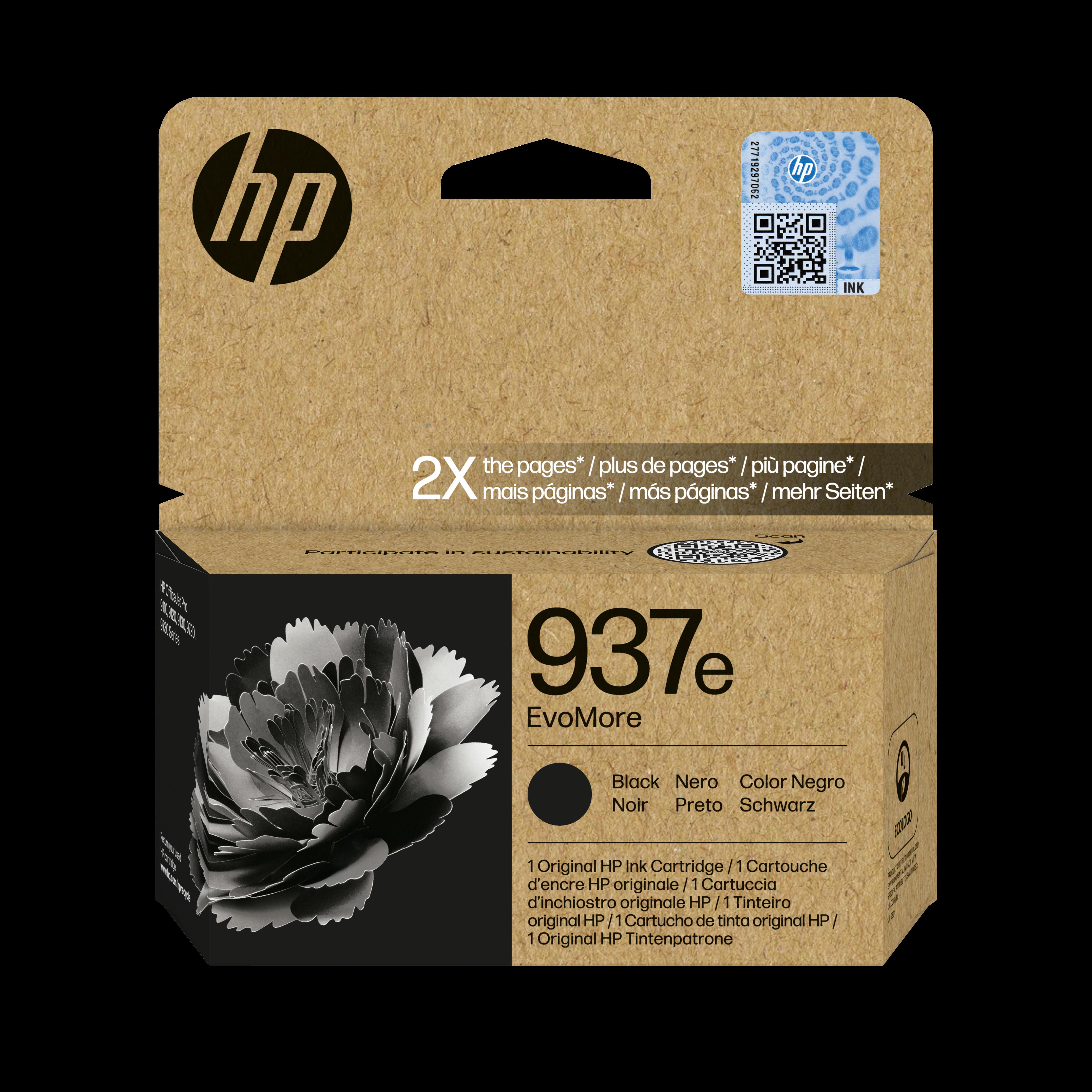 Глава за HP OfficeJet Pro 9120/Pro 9120/9100/9700 Series - Ink - /937E/ / 4S6W9NE - Black - XL - PN 4S6W9NE | JAR Computers Глава за HP OfficeJet Pro 9120/Pro 9120/9100/9700 Series - Ink - /937E/ / 4S6W9NE - Black - XL - PN 4S6W9NE