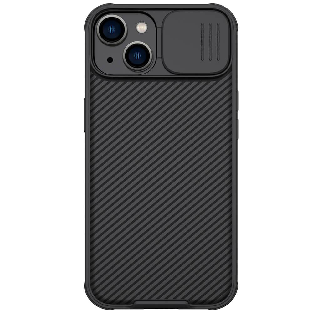 Хибриден удароустойчив кейс с MagSafe за iPhone 14 - Nillkin CamShield Pro Magnetic Hard Case (черен) | JAR Computers Хибриден удароустойчив кейс с MagSafe за iPhone 14 - Nillkin CamShield Pro Magnetic Hard Case (черен)