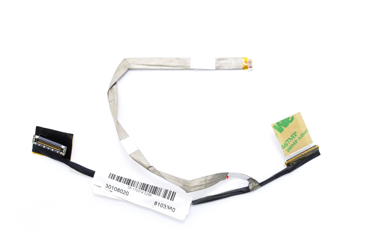 Лентов Кабел за лаптоп (LCD Cable) Dell Inspiron 5323 Vostro 3360 ASSY CBL LVDS W/CMRA 5323/3360 - F3W2Y