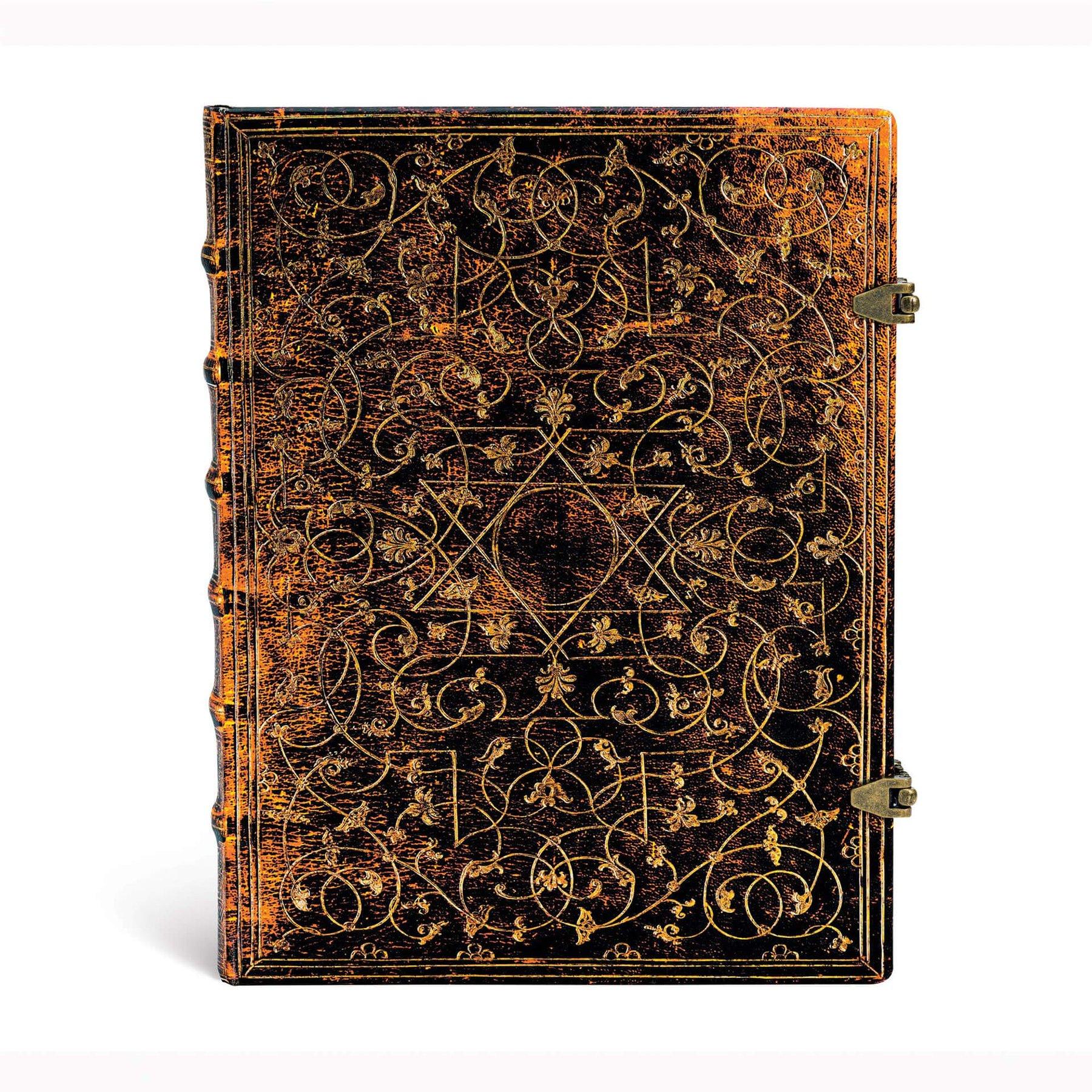 Paperblanks Тефтер Grolier, Ultra, широки редове, твърда корица, 72 листа