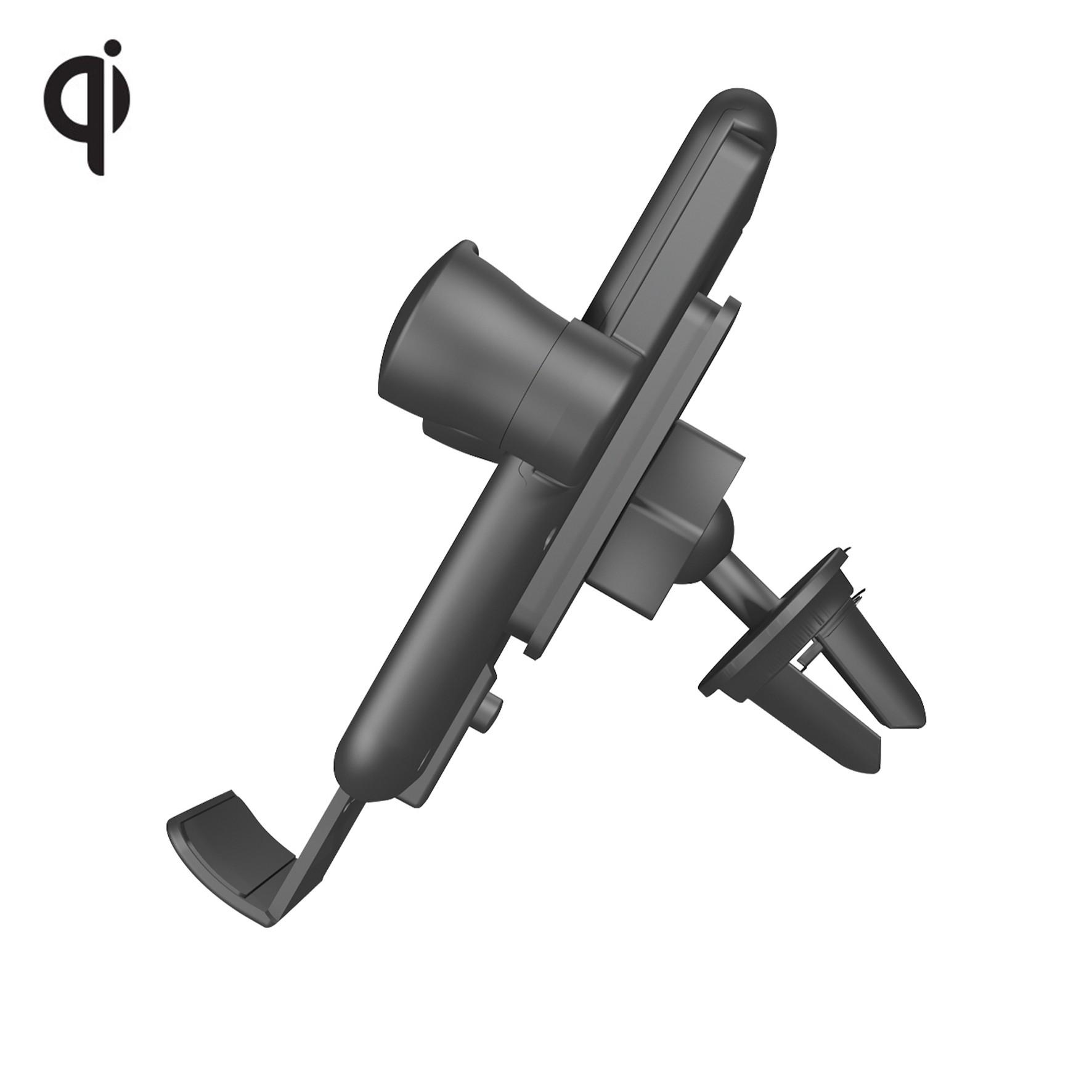 Поставка за таблото на кола с безжично зареждане за Qi съвместими смартфони - Zens Wireless Car Charger Air Vent ZECC04B/00 (черен) | JAR Computers Поставка за таблото на кола с безжично зареждане за Qi съвместими смартфони - Zens Wireless Car Charger Air Vent ZECC04B/00 (черен)