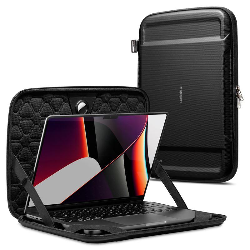 Удароустойчив хибриден калъф за MacBook Pro Retina 16, MacBook Pro Retina 16 М1/М2 (2021-2023) - Spigen Rugged Armor Pro Case (black) | JAR Computers Удароустойчив хибриден калъф за MacBook Pro Retina 16, MacBook Pro Retina 16 М1/М2 (2021-2023) - Spigen Rugged Armor Pro Case (black)