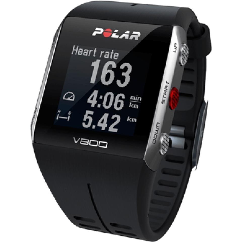 Умен часовник, следящ дневната и нощната ви физическа активност - Polar Watch V800 (черен) | JAR Computers Умен часовник, следящ дневната и нощната ви физическа активност - Polar Watch V800 (черен)