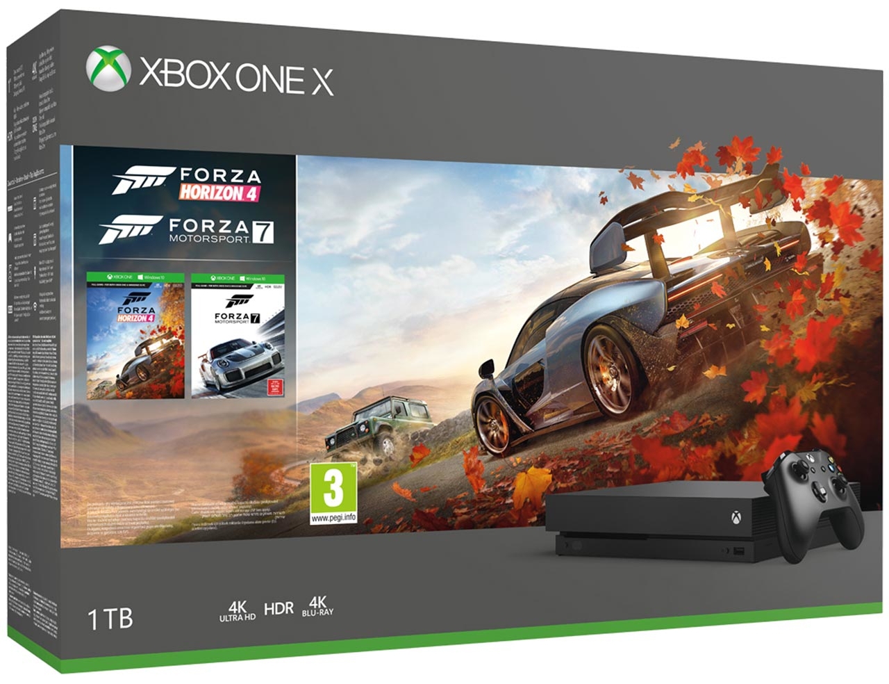 Xbox One X + Forza Horizon 4 & Forza Motorsport 7