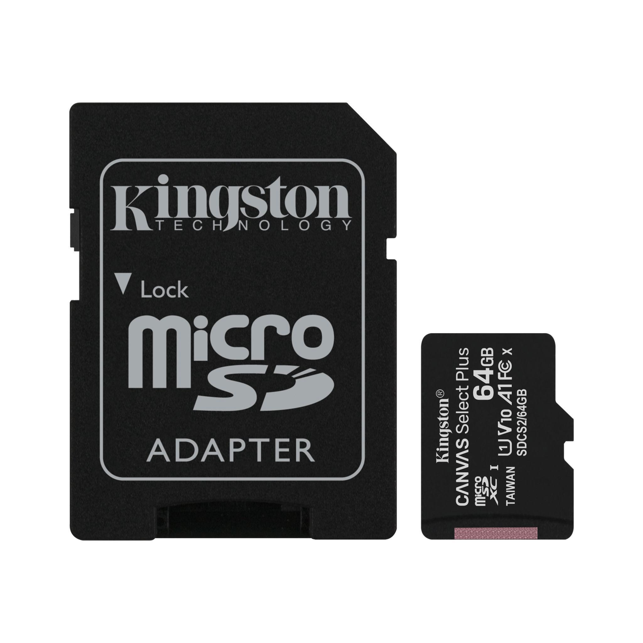 64G SDMIC KINGST SDCS2 | JAR Computers 64G SDMIC KINGST SDCS2