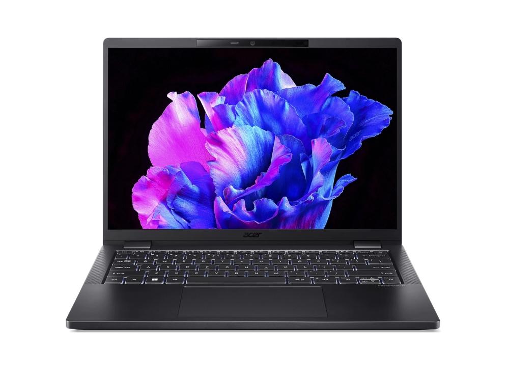 Acer Travelmate TMP614-53-TCO-731F, Core i7-1355U, (3.7GHz up to 5.0Ghz, 12MB), 14" (1920x1200) IPS, 32GB, 1TB SSD, Intel UMA, FHD cam, WWAN FM350-GL (5G), SD, FPR, Wi-Fi 6E, BT, KB, Win 11 Pro, Black+Acer 7in1 Type C dongle+Acer 14" Slim 3in1 Backpack