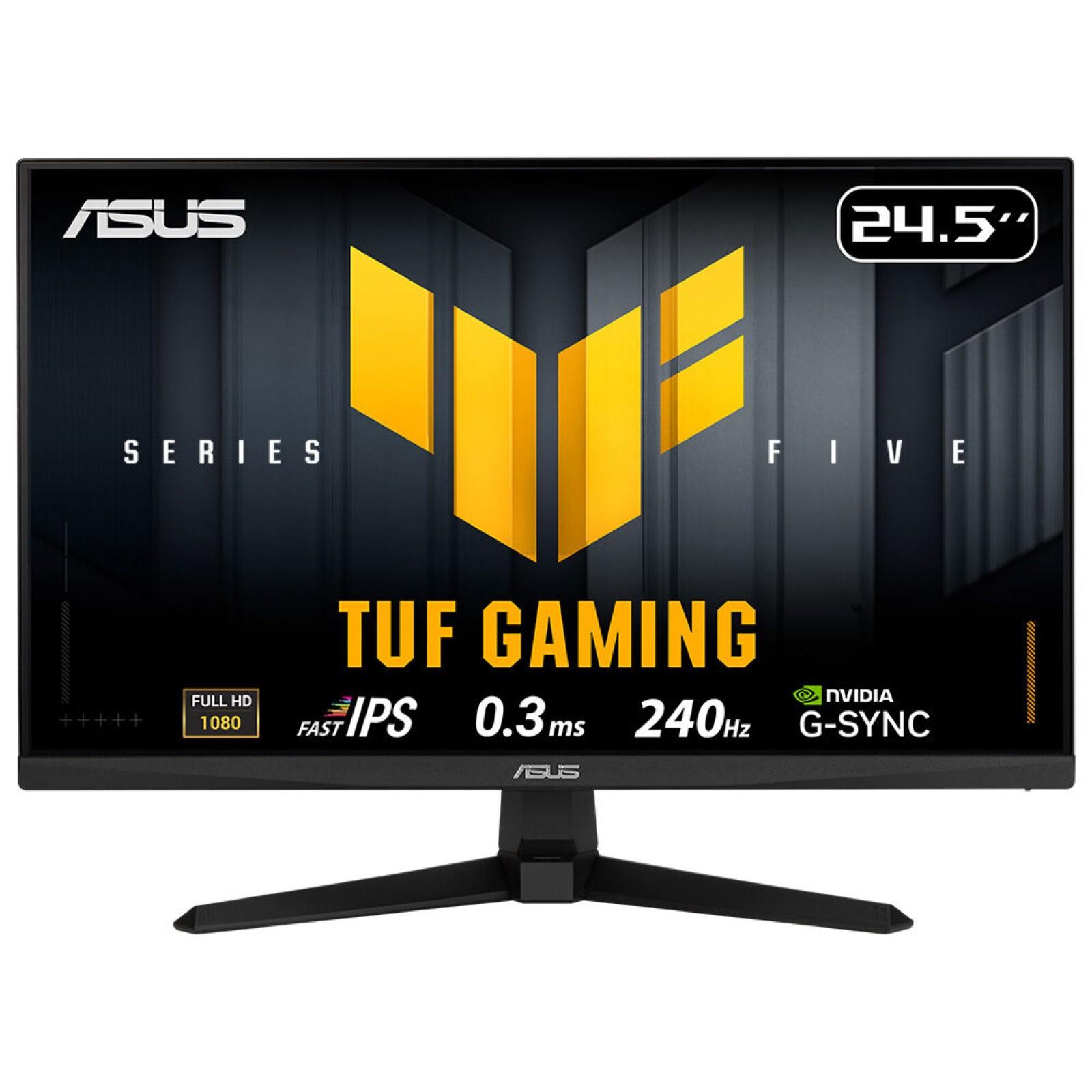ASUS TUF Gaming VG259QM5A компютърен монитор 62,2 см (24.5") 1920 x 1080 пиксела Full HD LCD Черен | JAR Computers ASUS TUF Gaming VG259QM5A компютърен монитор 62,2 см (24.5") 1920 x 1080 пиксела Full HD LCD Черен
