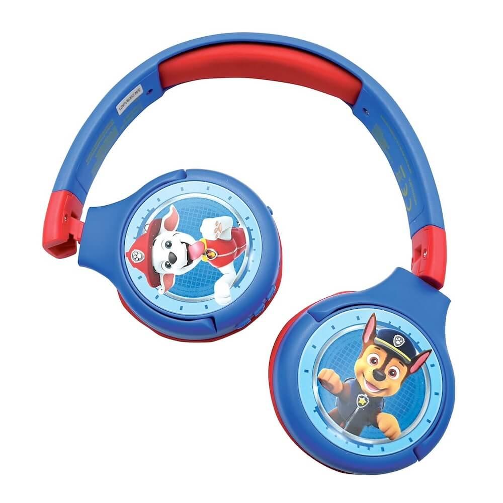 Безжични слушалки подходящи за деца - Lexibook Paw Patrol Wireless On-Ear Headphones (син-червен) | JAR Computers Безжични слушалки подходящи за деца - Lexibook Paw Patrol Wireless On-Ear Headphones (син-червен)