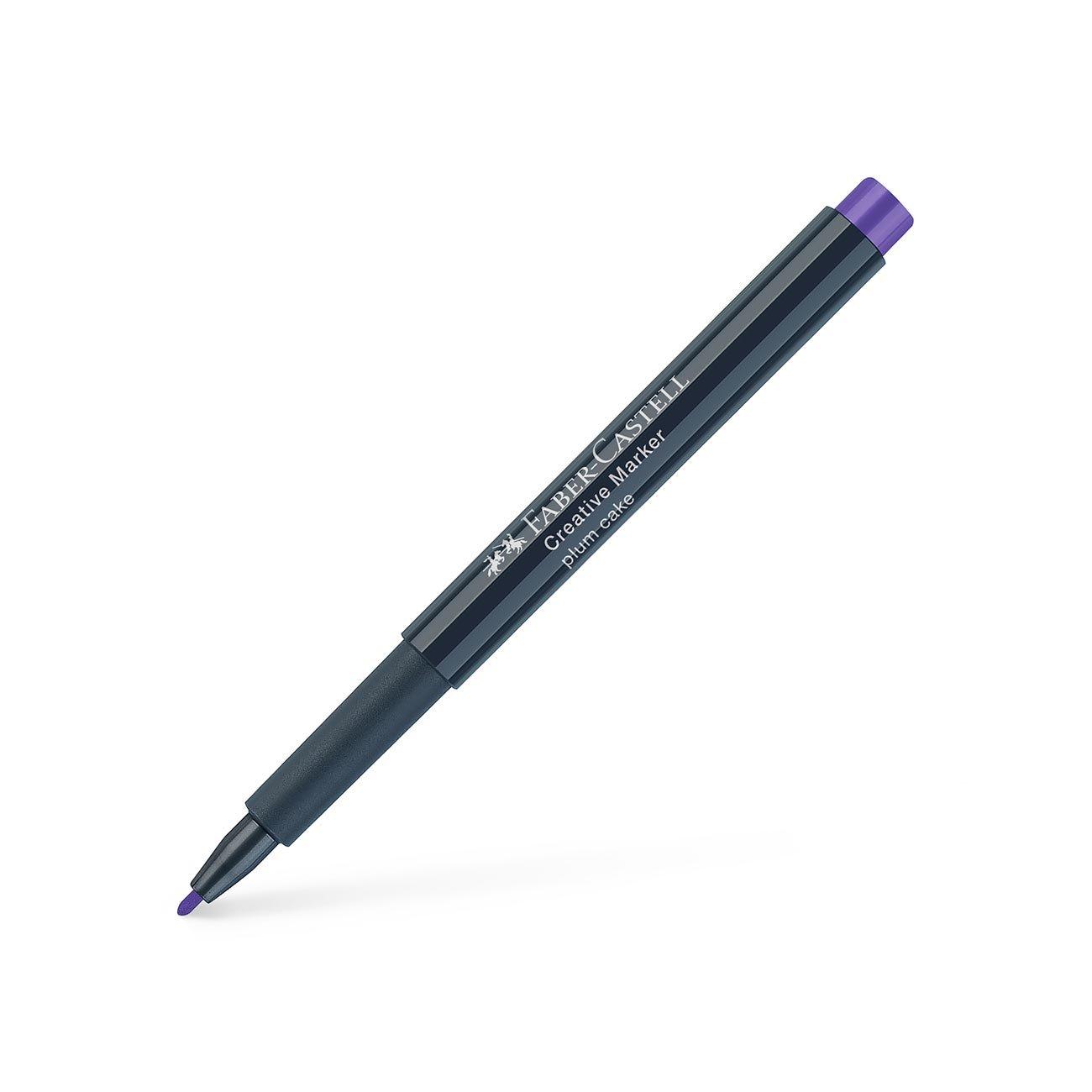 Faber-Castell Маркер Creative, объл, цвят 136 - лилав