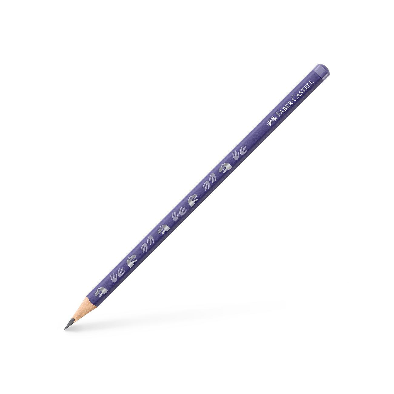 Faber-Castell Молив Динозавър, чернографитен, НВ, зелен