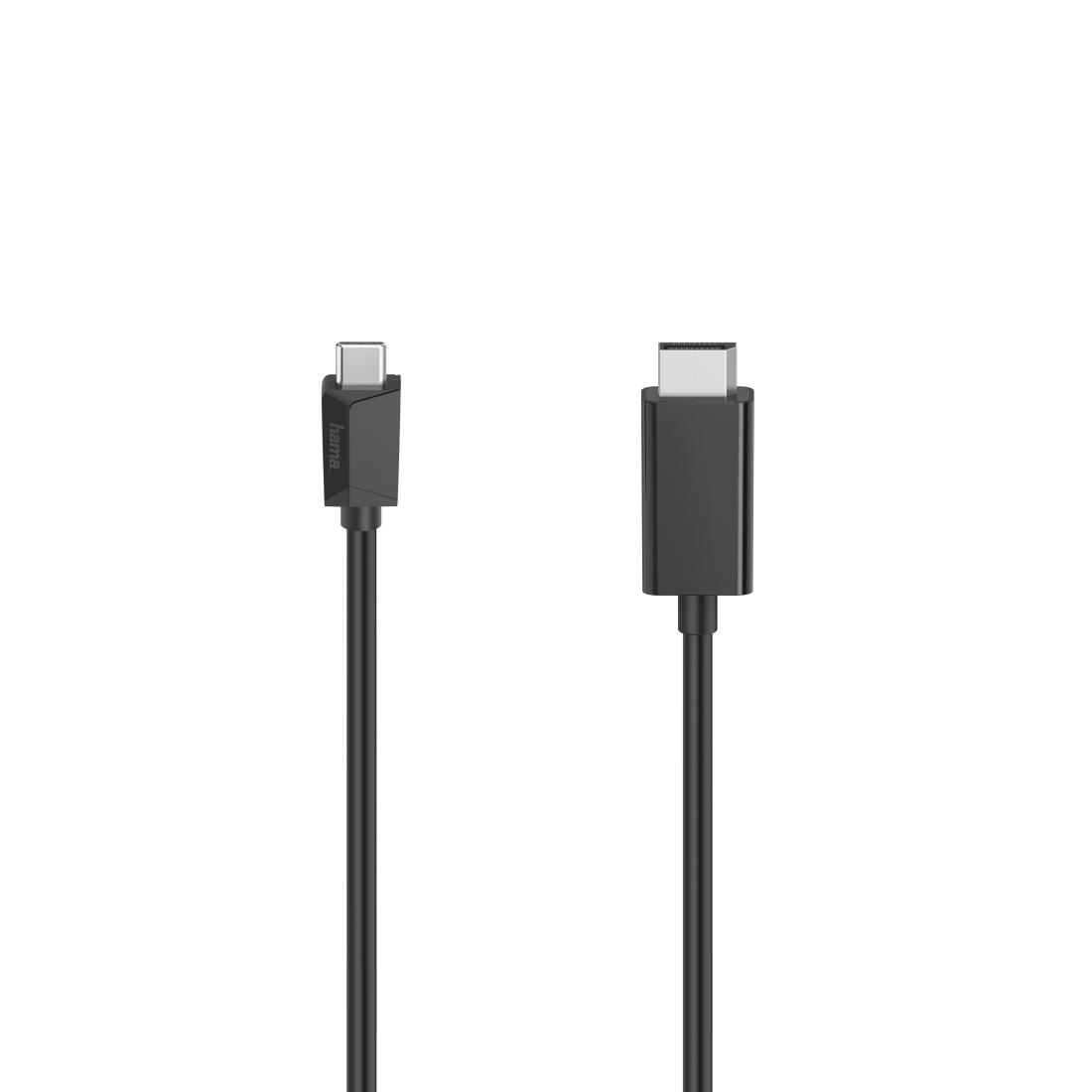 Hama 00200717 адаптер за видео кабел 1,5 м UBS тип C DisplayPort Черен | JAR Computers Hama 00200717 адаптер за видео кабел 1,5 м UBS тип C DisplayPort Черен