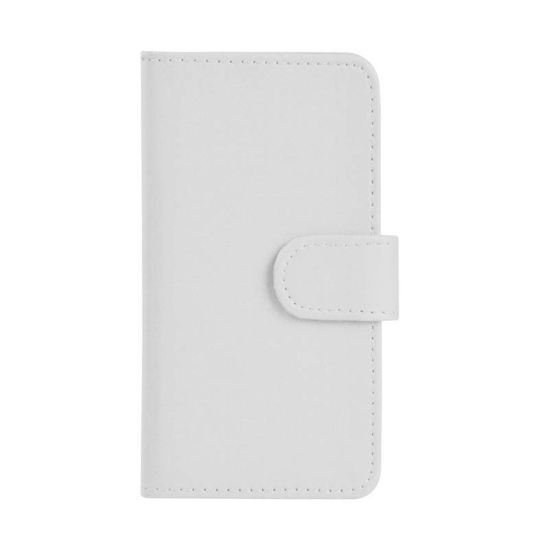 Кожен калъф, тип портфейл за Samsung Galaxy S5 Mini SM-G800 - Wallet Flip Case (бял) | JAR Computers Кожен калъф, тип портфейл за Samsung Galaxy S5 Mini SM-G800 - Wallet Flip Case (бял)