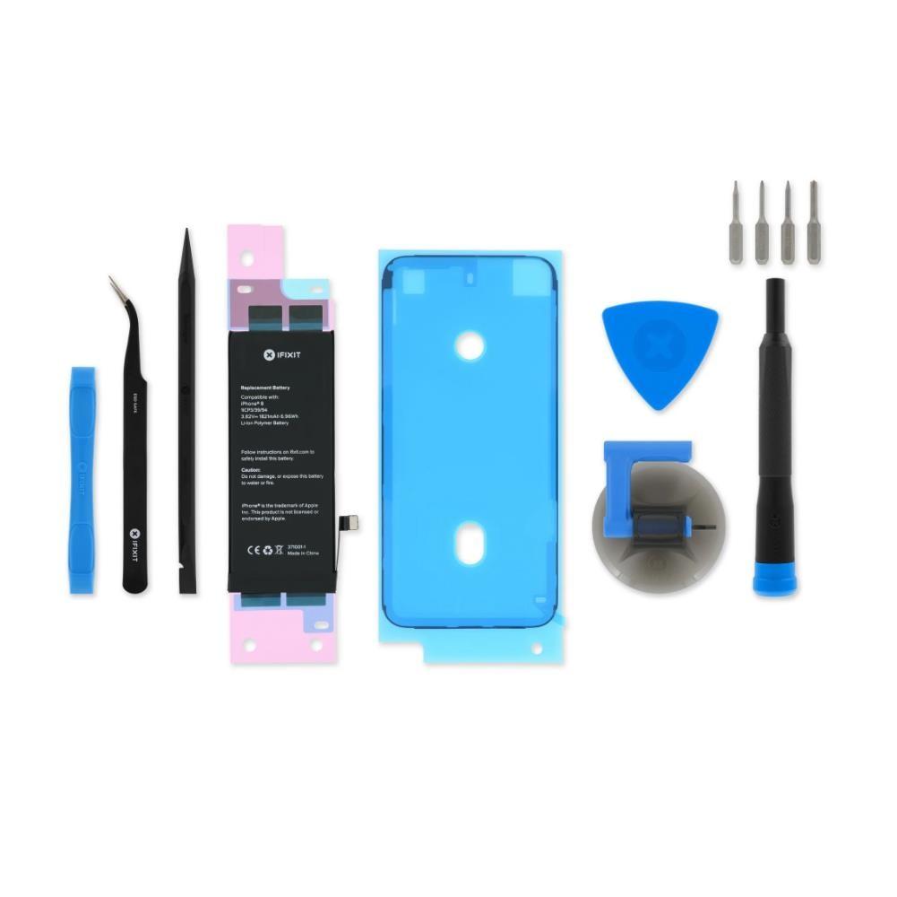 Комплект батерия и инструменти за смяна на батерията за iPhone 8 - iFixit iPhone 8 Replacement Battery Fix Kit | JAR Computers Комплект батерия и инструменти за смяна на батерията за iPhone 8 - iFixit iPhone 8 Replacement Battery Fix Kit