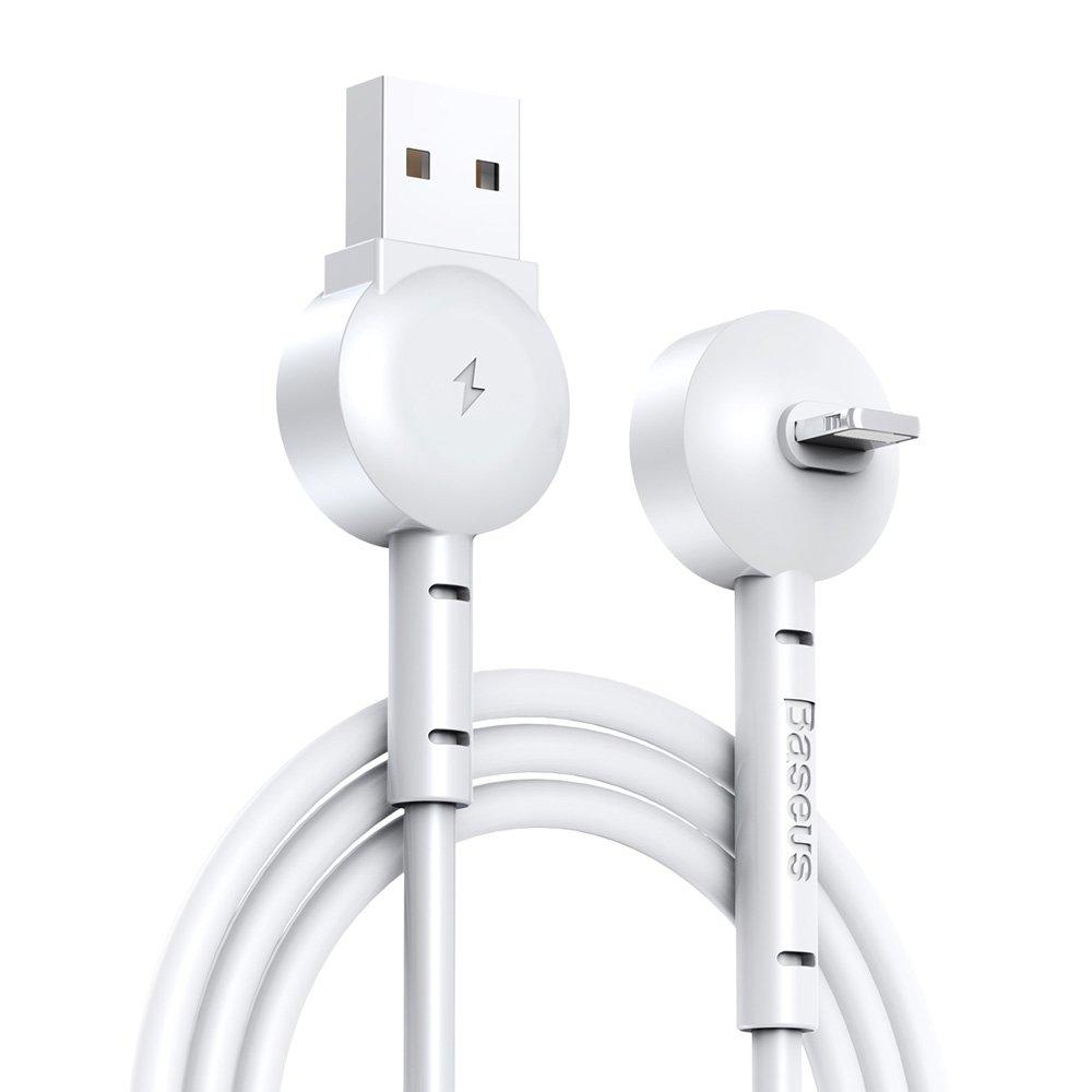 Lightning кабел за iPhone, iPad и iPod с Lightning - Baseus Maruko Lightning USB Cable (бял) | JAR Computers Lightning кабел за iPhone, iPad и iPod с Lightning - Baseus Maruko Lightning USB Cable (бял)