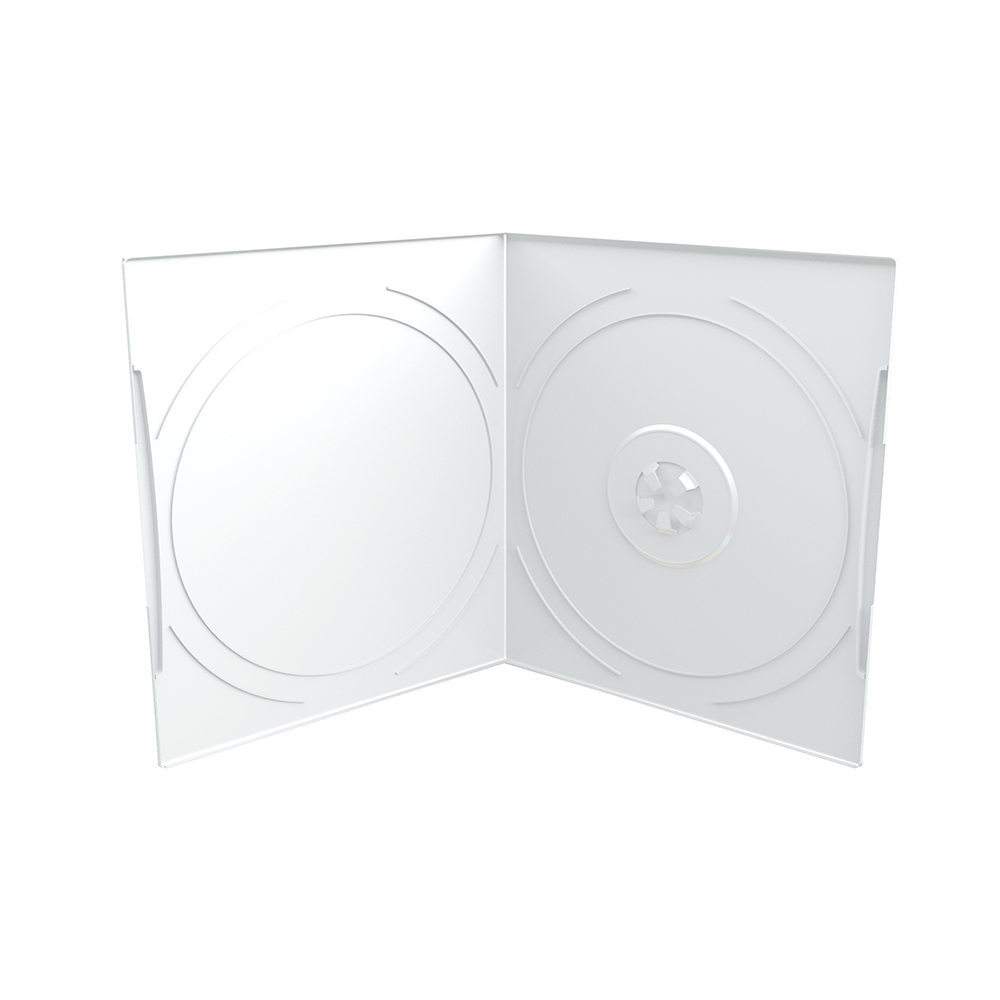 MEDIARANGE DVD CASE 7MM FROSTED/TRANSPARENT (MRBOX10-T)