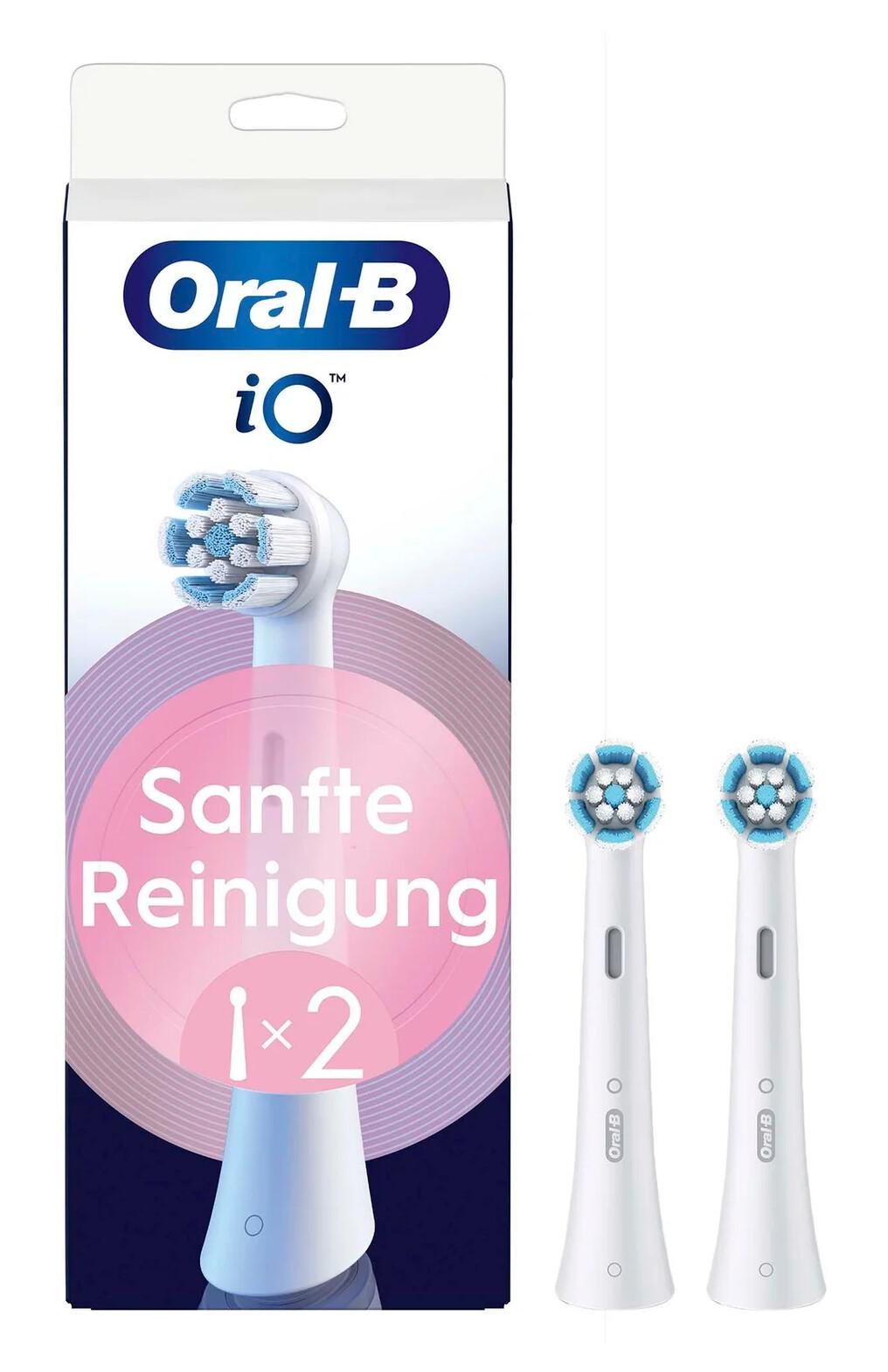 Oral-B iO Gentle Care 8700216373609 глава на четка за зъби 2 броя Бяла | JAR Computers Oral-B iO Gentle Care 8700216373609 глава на четка за зъби 2 броя Бяла