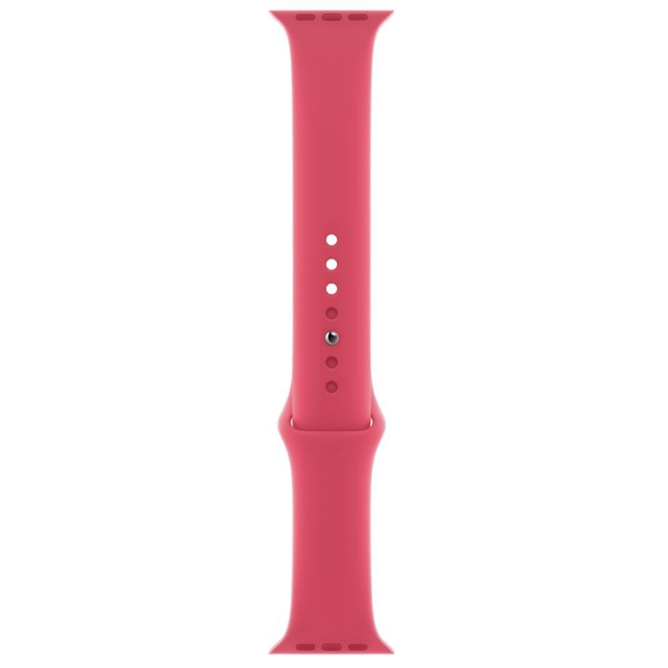Оригинална силиконова каишка за Apple Watch 38мм, 40мм, 41мм (светлорозов) - Apple Sport Band Stainless Steel Pin Hibiscus | JAR Computers Оригинална силиконова каишка за Apple Watch 38мм, 40мм, 41мм (светлорозов) - Apple Sport Band Stainless Steel Pin Hibiscus