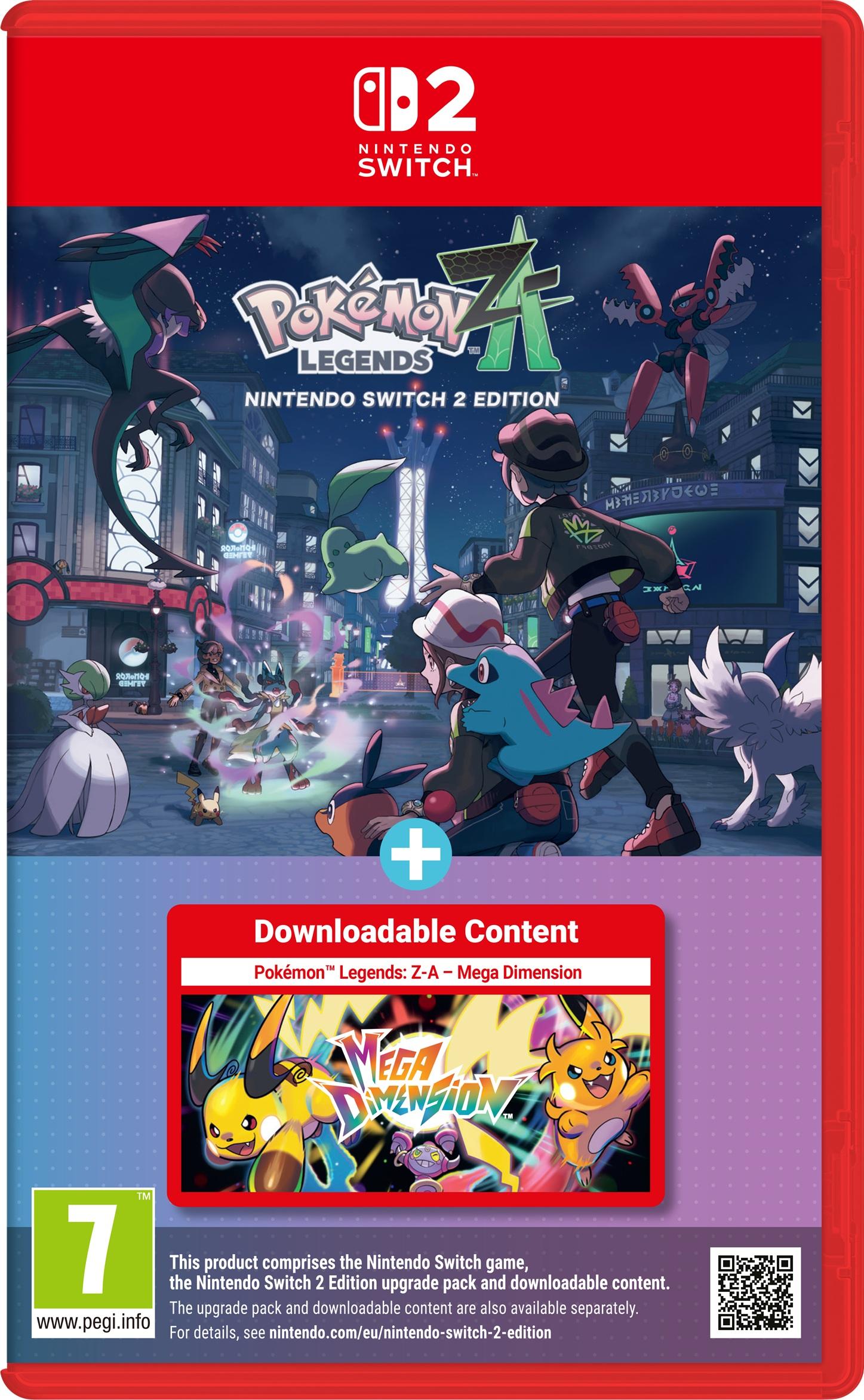 Pokémon Legends: Z-A + Mega Dimension DLC (Nintendo Switch 1&2)