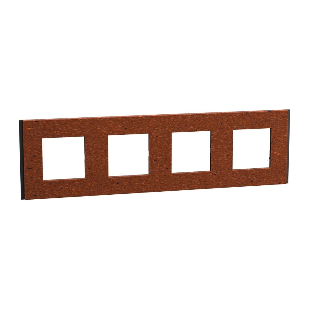 Рамка 4x 2M Unica Deco, теракота - SCHNEIDER ELECTRIC New Unica NU600871 | JAR Computers Рамка 4x 2M Unica Deco, теракота - SCHNEIDER ELECTRIC New Unica NU600871