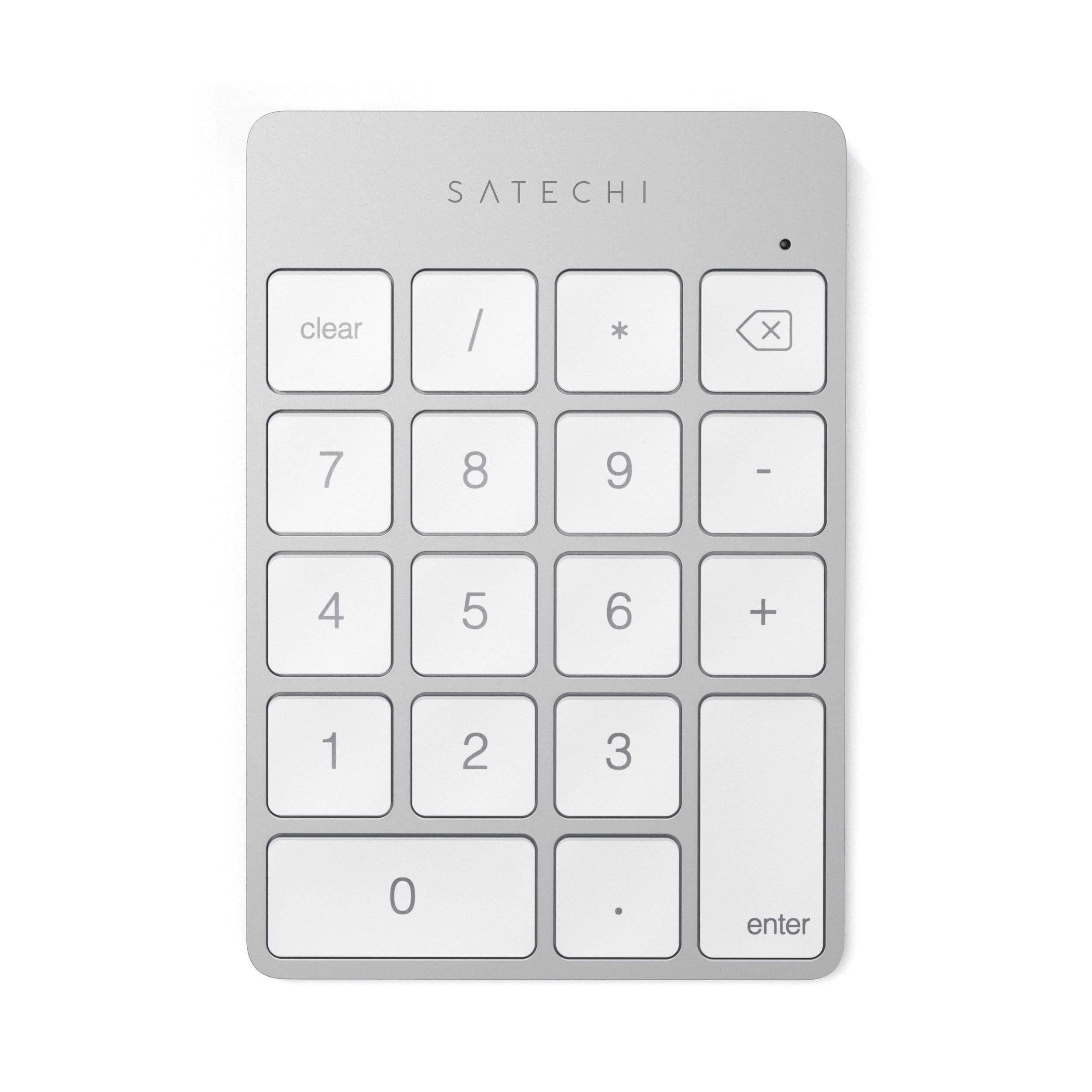 Satechi Slim Wireless Keypad - Silver | JAR Computers Satechi Slim Wireless Keypad - Silver