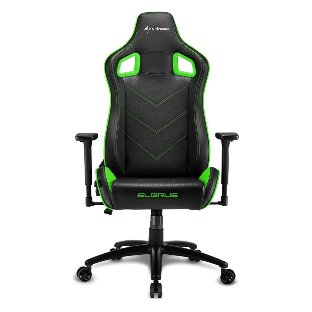 Sharkoon Leather Gaming Chair Elbrus 2 (ELBRUS2BG) (SHRELBRUS2BG)