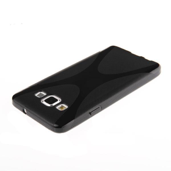 Силиконов (TPU) калъф за Samsung Galaxy A3 - X-Line Cover Case (черен) | JAR Computers Силиконов (TPU) калъф за Samsung Galaxy A3 - X-Line Cover Case (черен)