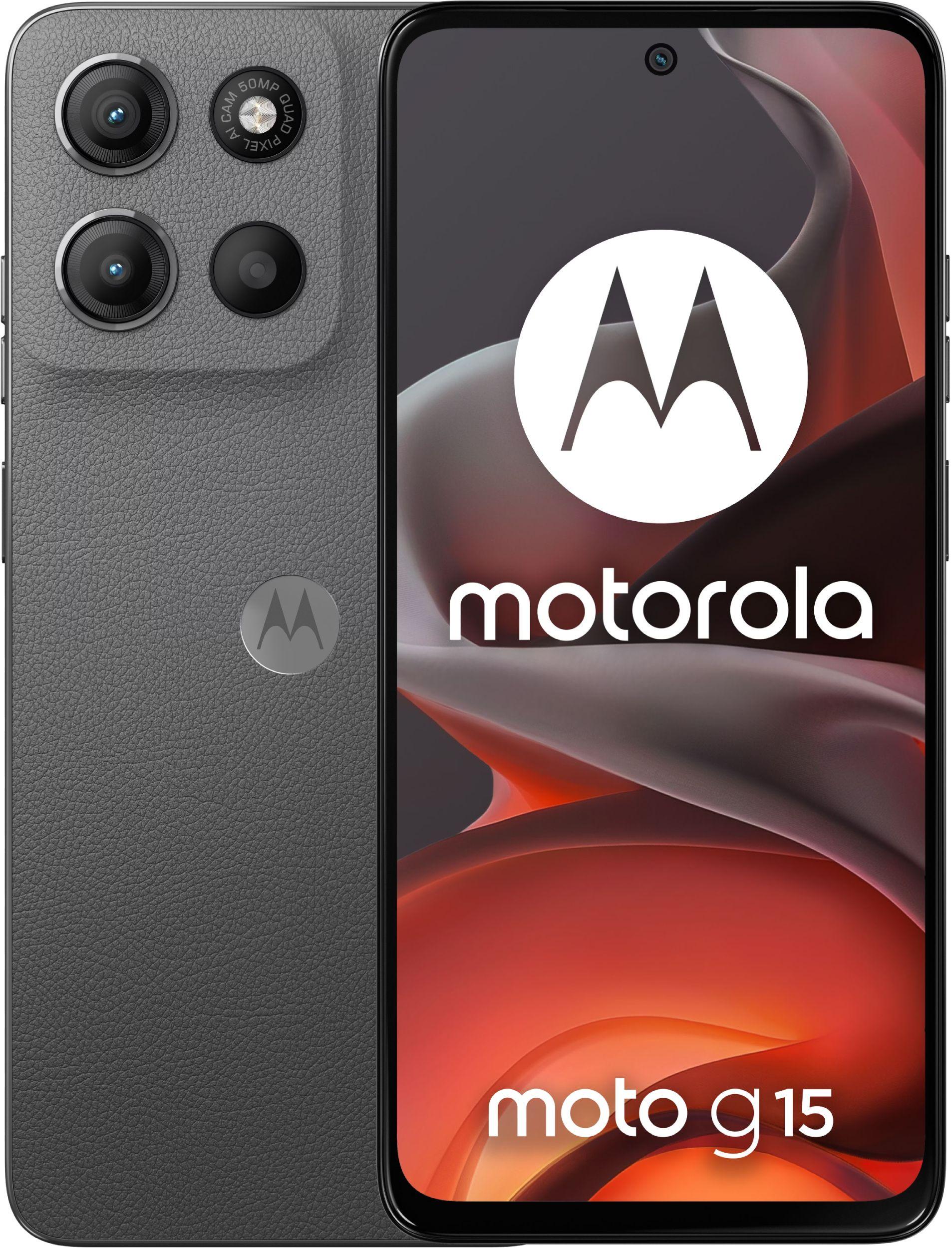 Смартфон GSM MOTOROLA G15 512/8 GRAY 6.72 ", 512 GB, RAM 8 GB, 50+5 MP - PB6E0030RO | JAR Computers Смартфон GSM MOTOROLA G15 512/8 GRAY 6.72 ", 512 GB, RAM 8 GB, 50+5 MP - PB6E0030RO