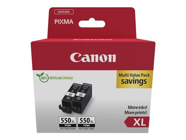 CANON PGI-550XL Ink Cartridge Twinpack Blistered | JAR Computers CANON PGI-550XL Ink Cartridge Twinpack Blistered