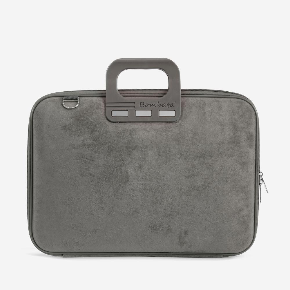 Чанта Bombata Camoscio 15,6 - 16 inch Charcoal