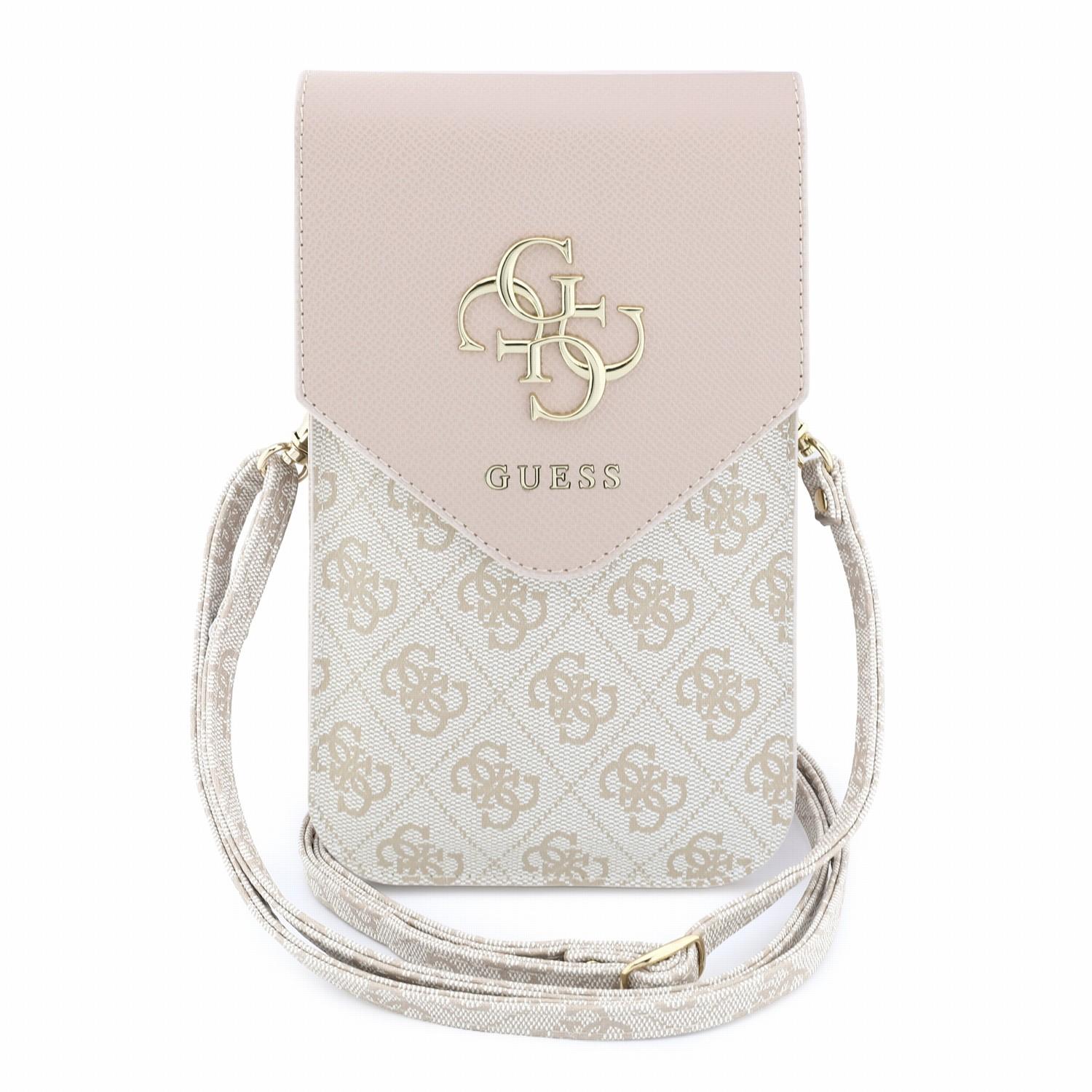 GUESS Калъф/Чанта PU Leather+Grained 4G Metal Logo /розов/ - GUWBPG4L4CNP | JAR Computers GUESS Калъф/Чанта PU Leather+Grained 4G Metal Logo /розов/ - GUWBPG4L4CNP