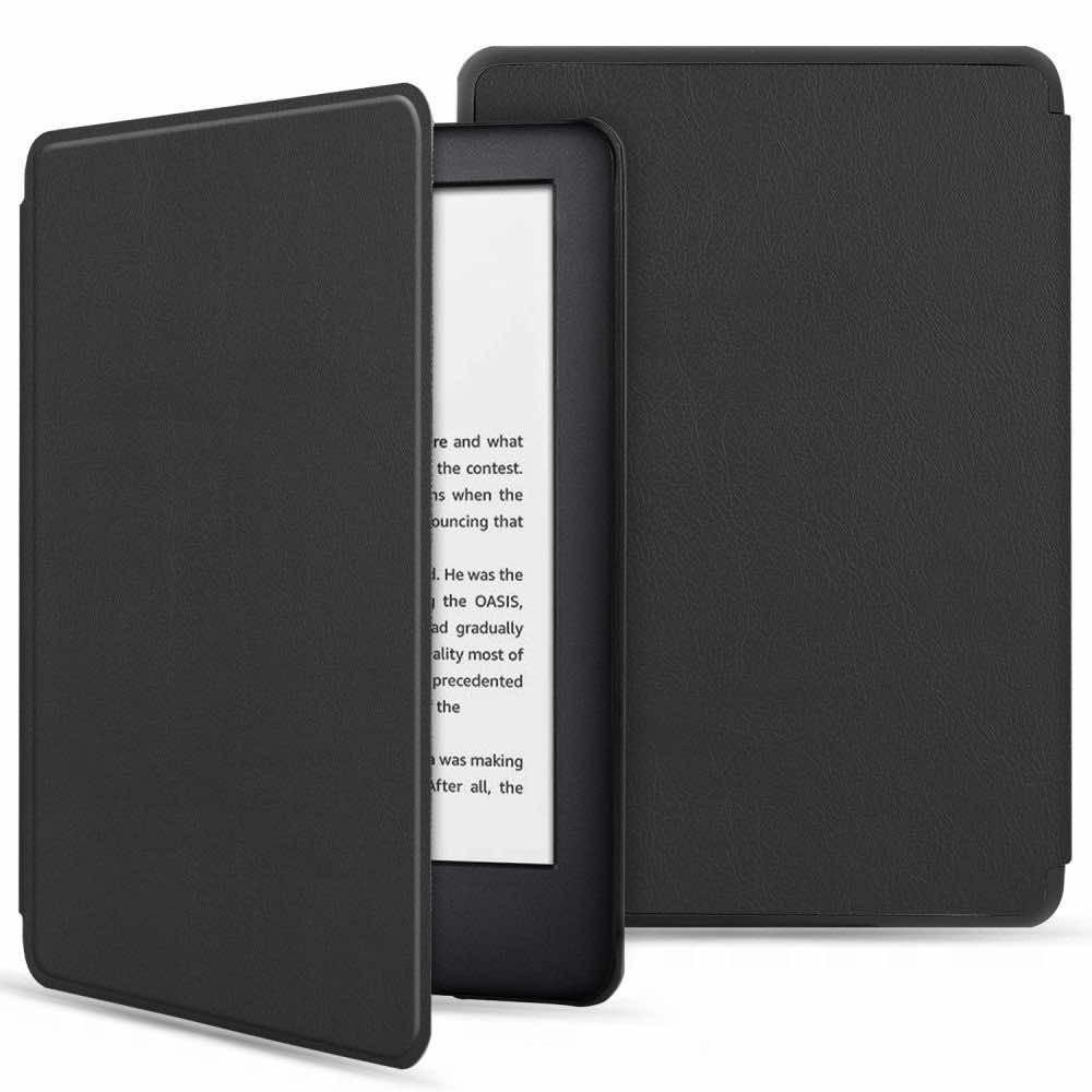 Кожен кейс за Amazon Kindle 11 (2024), Kindle 11 (2022) - Techsuit SmartCover (черен) | JAR Computers Кожен кейс за Amazon Kindle 11 (2024), Kindle 11 (2022) - Techsuit SmartCover (черен)