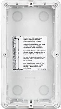 Конзолна кутия за вграждане на входен панел LINEA 3000 Bticino | JAR Computers Конзолна кутия за вграждане на входен панел LINEA 3000 Bticino