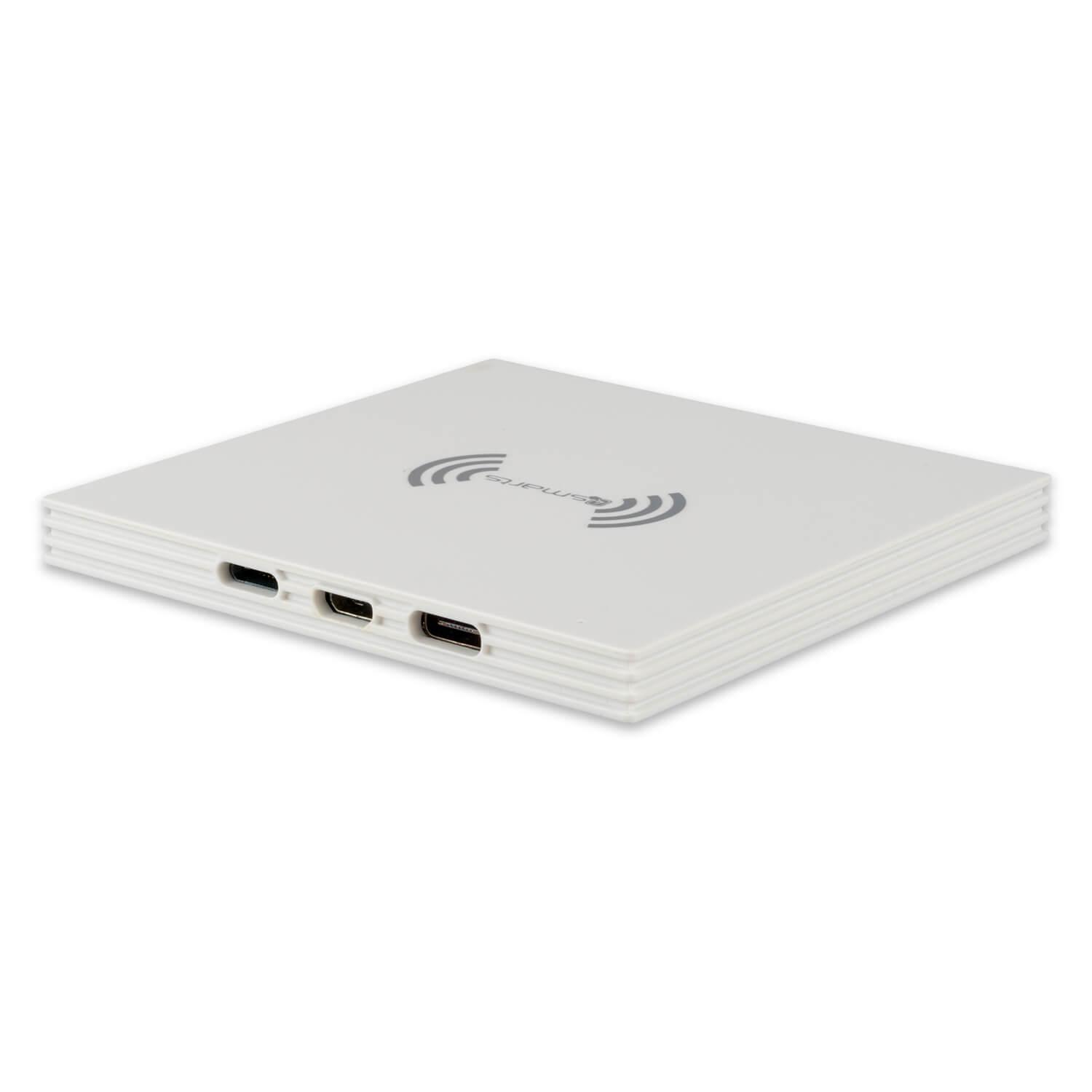 Поставка (пад) за безжично захранване за QI съвместими устройства - 4smarts Inductive Charger VoltBeam All In 5W (бял) | JAR Computers Поставка (пад) за безжично захранване за QI съвместими устройства - 4smarts Inductive Charger VoltBeam All In 5W (бял)