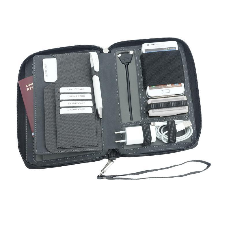 Текстилен органайзер с джобове, ластици и външна батерия - PowerBag Collection 895 (4000mAh) | JAR Computers Текстилен органайзер с джобове, ластици и външна батерия - PowerBag Collection 895 (4000mAh)